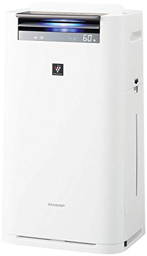 【中古】シャープ 加湿 空気清浄機 プラズマクラスター 25000 ハイグレード 16畳 / 空気清浄 31畳 2017年モデル ホワイト KI-HS70-W