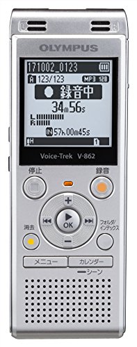 【中古】OLYMPUS Voice Trek 集積回路リコーダー 白いこと V-862 WHT