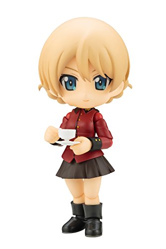 【中古】キューポッシュ ガールズ&パンツァー 劇場版 ダージリン ノンスケール PVC製 塗装済み可動フィギュア｜とりま商店