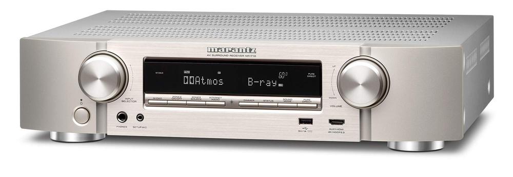 【中古】マランツ Marantz NR1710 AV受信システム Dolby Atmos Height Virtualizer/黒いこと NR1710/FB