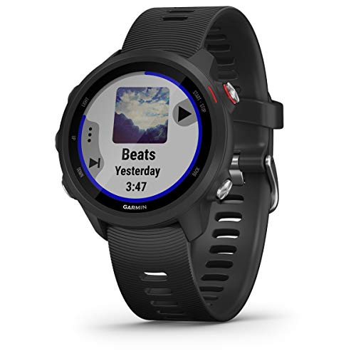 【中古】GARMIN(ガーミン) ForeAthlete 245 Music Black Red 010-02120-70