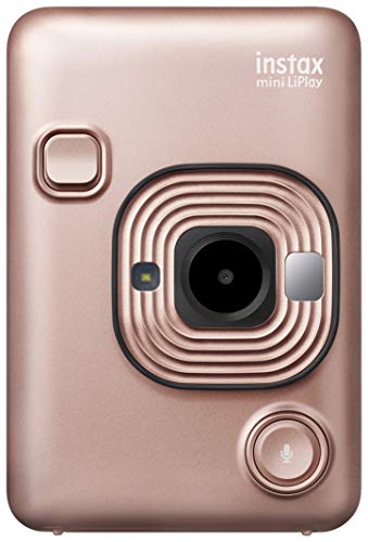 【中古】富士フイルム(FUJIFILM) チェキ インスタント写真機/スマホプリンター instax mini LiPlay エレガントブラック INS MINI HM1 ELEGANT BLACK