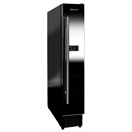 【中古】deviceSTYLE/デバイス瓦 ワインセラー CF-P7 7本納める 黒いこと 身寄り用 ペルチェ式 日本メーカーペルチェやとい入れる 微振りまわす 薄型 か細い青写真 横幅150粍 向こう正面鏡鑑硝子やとい入れる 静音腹積もり