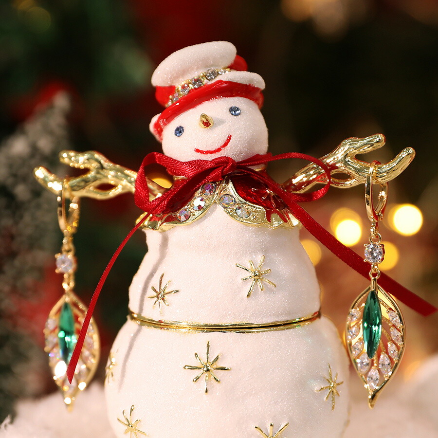 ✨ 木製宝石箱　ジュエリーケース　アクセサリーBOX　クリスマス　サンタクロース 626_tm01.jpg
