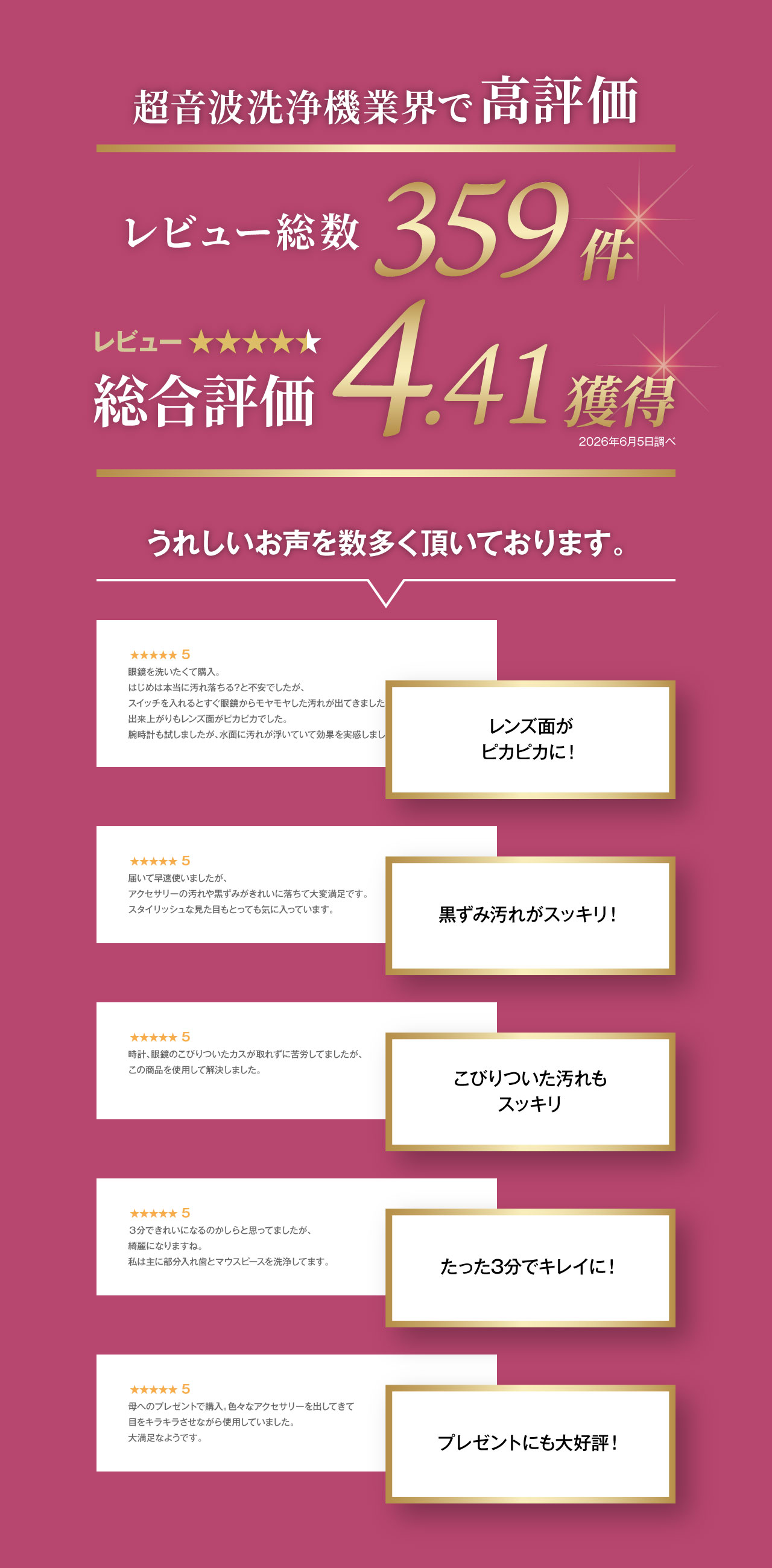 【楽天10週1位】超音波洗浄機 メガネ洗浄器 最大48,000Hz 超音波洗浄器 超音波クリーナー 洗浄ホルダー付き 洗浄カゴ メガネ アクセサリー ジュエリー 腕時計 眼鏡 入れ歯 指輪 印鑑 貴金属 コンパクト 500ml 短時間 簡単 清潔 3カラー プレゼント【1年保証&説明書付き】