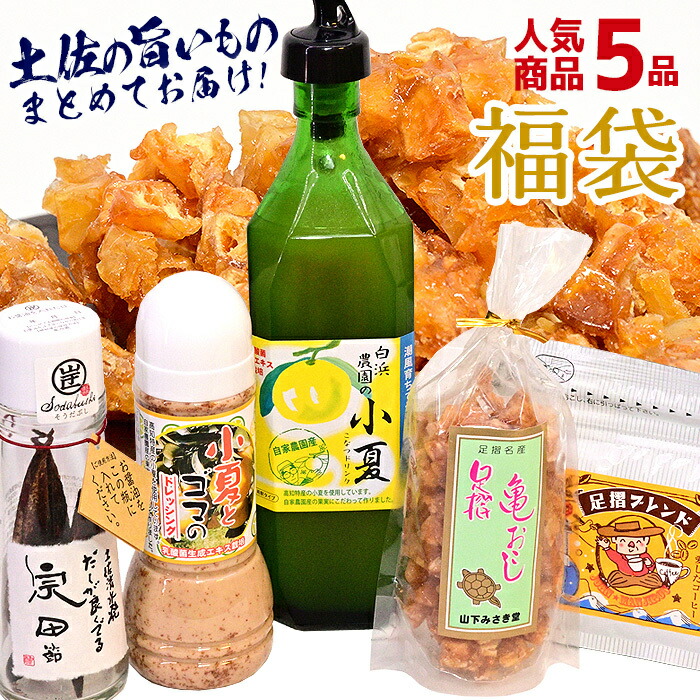 高知県 ご当地グルメ 食品福袋 土佐清水の特産品5点セット だしが良くでる宗田節 土佐小夏ドリンク 調味料 だし 宗田鰹 高知 お土産 内祝い お誕生日 熱中症対策 飲むお出汁  送料無料 ギフト プレゼント お歳暮