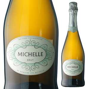 【楽天市場】【6本～送料無料】ドメーヌ サン ミッシェル ミッシェル ブリュット [発泡白] NV 750ml Michelle Brut