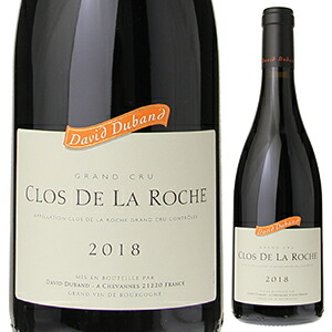 [クール便]クロ ド ラ ロッシュ グラン クリュ 2023 ドメーヌ ダヴィド デュバン 赤ワイン フランス 750ml ピノ ノワール ブルゴーニュ 御中元 暑中見舞い｜トスカニー　イタリアワイン専門店
