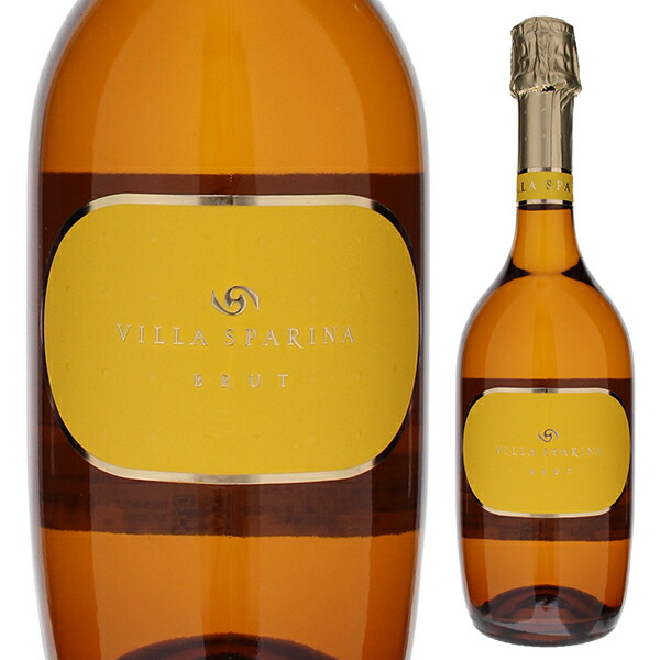 【楽天市場】【6本~送料無料】ヴィッラ スパリーナ ブリュット メトド クラシコ NV スパークリング 白ワイン コルテーゼ イタリア
