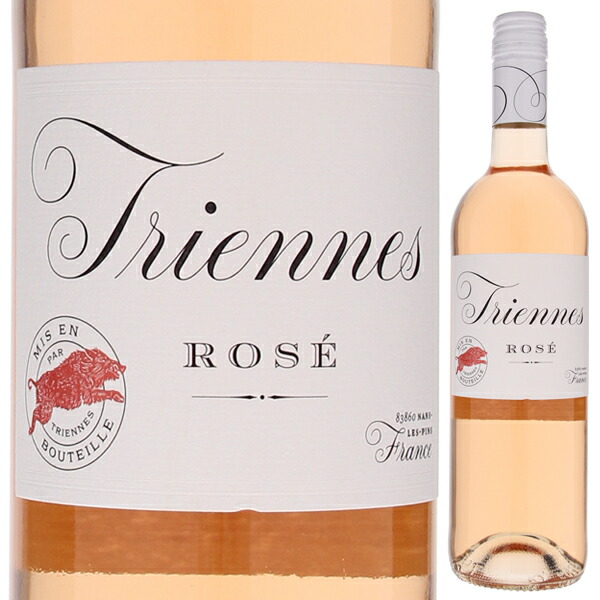 【楽天市場】【6本~送料無料】トリエンヌ I.G.P. メディテラネ トリエンヌ ロゼ 2022 ロゼワイン フランス 750ml:トスカニー