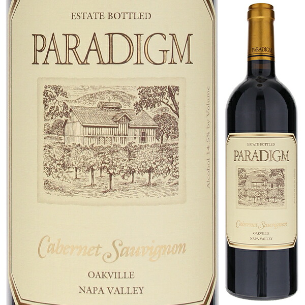 [クール便]カベルネ ソーヴィニョン 2019 パラダイム 赤ワイン アメリカ 750ml カリフォルニア 御中元 暑中見舞い｜トスカニー　イタリアワイン専門店