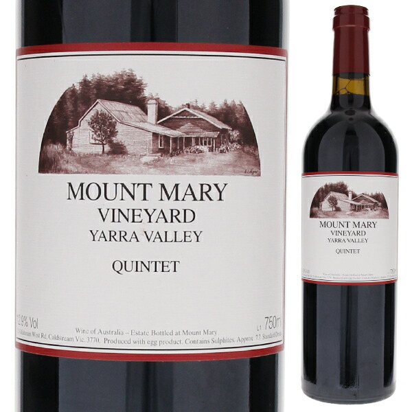 ワイン Mount Mary Vineyard Quintet 2015 楽天市場】マウント・メアリー クインテット [2015]750ml (赤ワイン