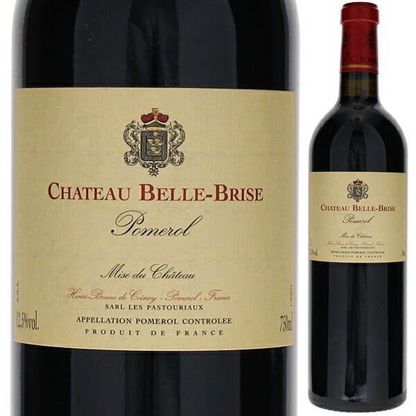 【送料無料】シャトー ベル ブリーズ 1995 赤ワイン フランス 750ml メルロー ボルドー 母の日
