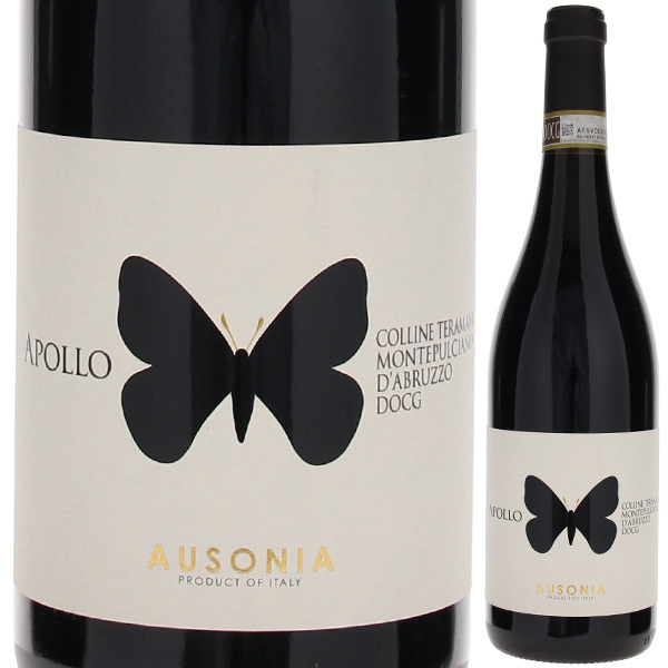 【楽天市場】【6本~送料無料】アウソーニア アポッロ モンテプルチャーノ ダブルッツォ 2018 赤ワイン モンテプルチアーノ イタリア