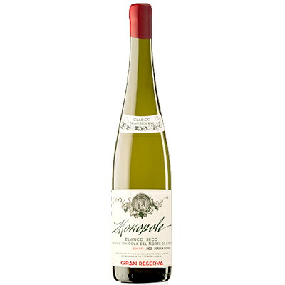 [クール便]モノポール クラシコ グラン レセルバ 2015 クネ 白ワイン スペイン 750ml ヴィウラ他 御中元 暑中見舞い｜トスカニー　イタリアワイン専門店 12,830円