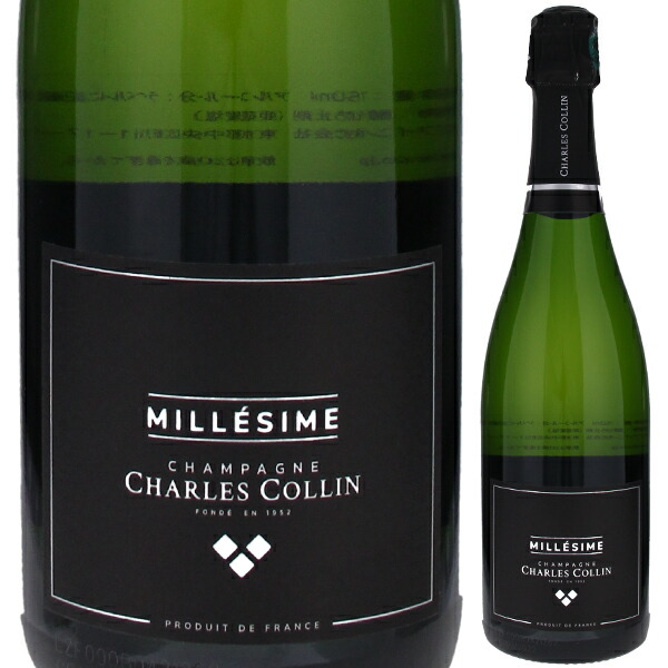 [クール便]【6本～送料無料】クラシック ミレジメ 2009 シャルル コラン 白ワイン フランス 750ml ピノ ノワール シャンパーニュ 御中元 暑中見舞い｜トスカニー　イタリアワイン専門店