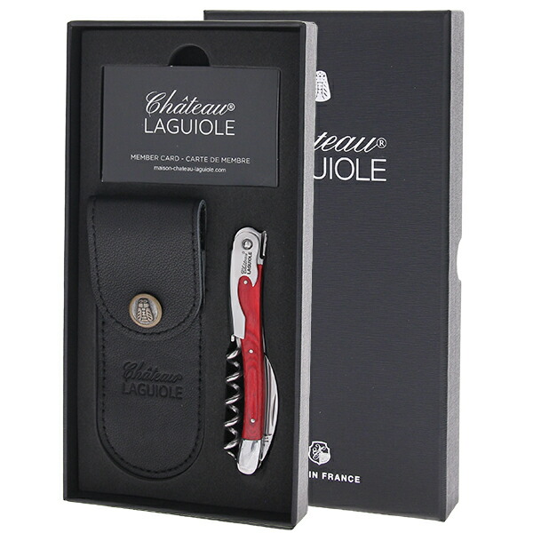 楽天市場】【送料無料】ソムリエナイフ ブラック シャトー ラギオール