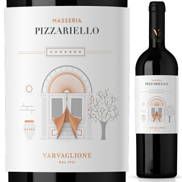【6本~送料無料】マッセリア ピッツァリエッロ 2020 ヴァルヴァリオーネ 赤ワイン イタリア 750ml プリミティーヴォ プーリア エレガント 母の日
