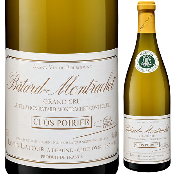【送料無料】バタール モンラッシェ グラン クリュ クロ ポワリエ 2022 ルイ ラトゥール 白ワイン フランス 750ml シャルドネ ブルゴーニュ 母の日