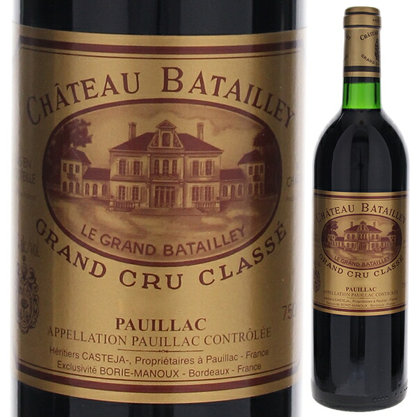 【送料無料】シャトー バタイエ 1985 赤ワイン フランス 750ml カベルネ ソーヴィニョン ボルドー 母の日
