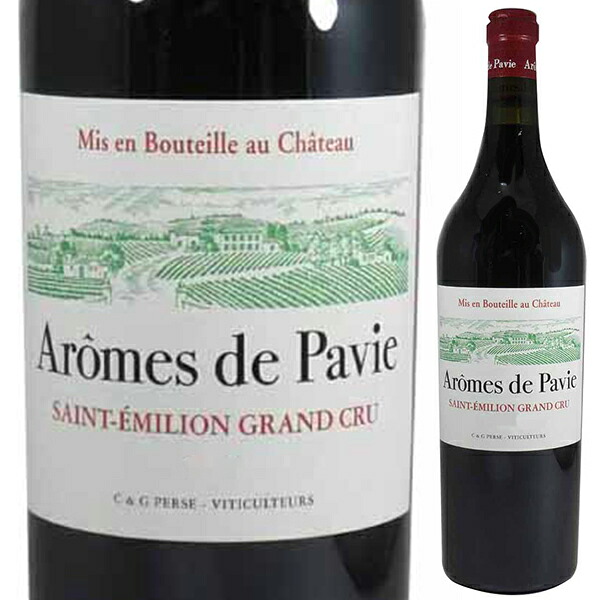 [クール便]アロム ド パヴィ 2022 シャトー パヴィ 赤ワイン フランス 750ml メルロー ボルドー 御中元 暑中見舞い｜トスカニー　イタリアワイン専門店