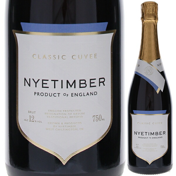 【6本～送料無料】クラシック キュヴェ NV ナイティンバー スパークリング 白ワイン イギリス 750ml シャルドネ エレガント 母の日
