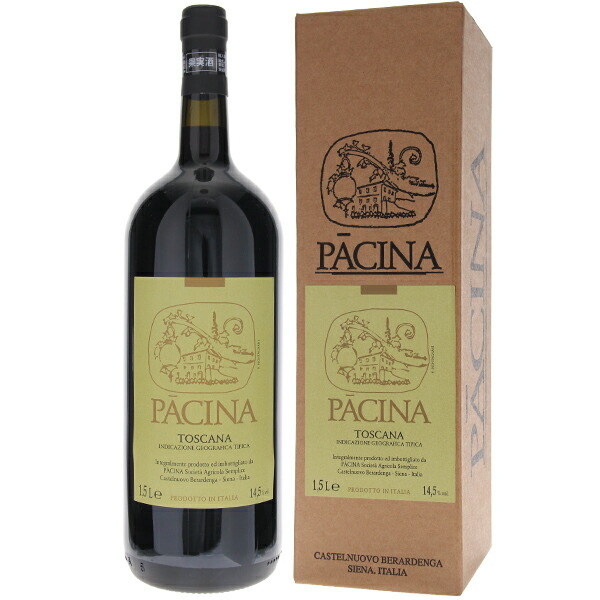 【6本～送料無料】マグナム・大容量 パーチナ 2016 パーチナ 赤ワイン イタリア 1500ml 自然派 サンジョヴェーゼ トスカーナ 母の日