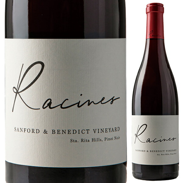 [クール便]【6本～送料無料】ピノ ノワール サンフォード＆ベネディクト ヴィンヤード サンタ リタ ヒルズ 2019 ラシーヌ 赤ワイン アメリカ 750ml カリフォルニア 御中元 暑中見舞い｜トスカニー　イタリアワイン専門店
