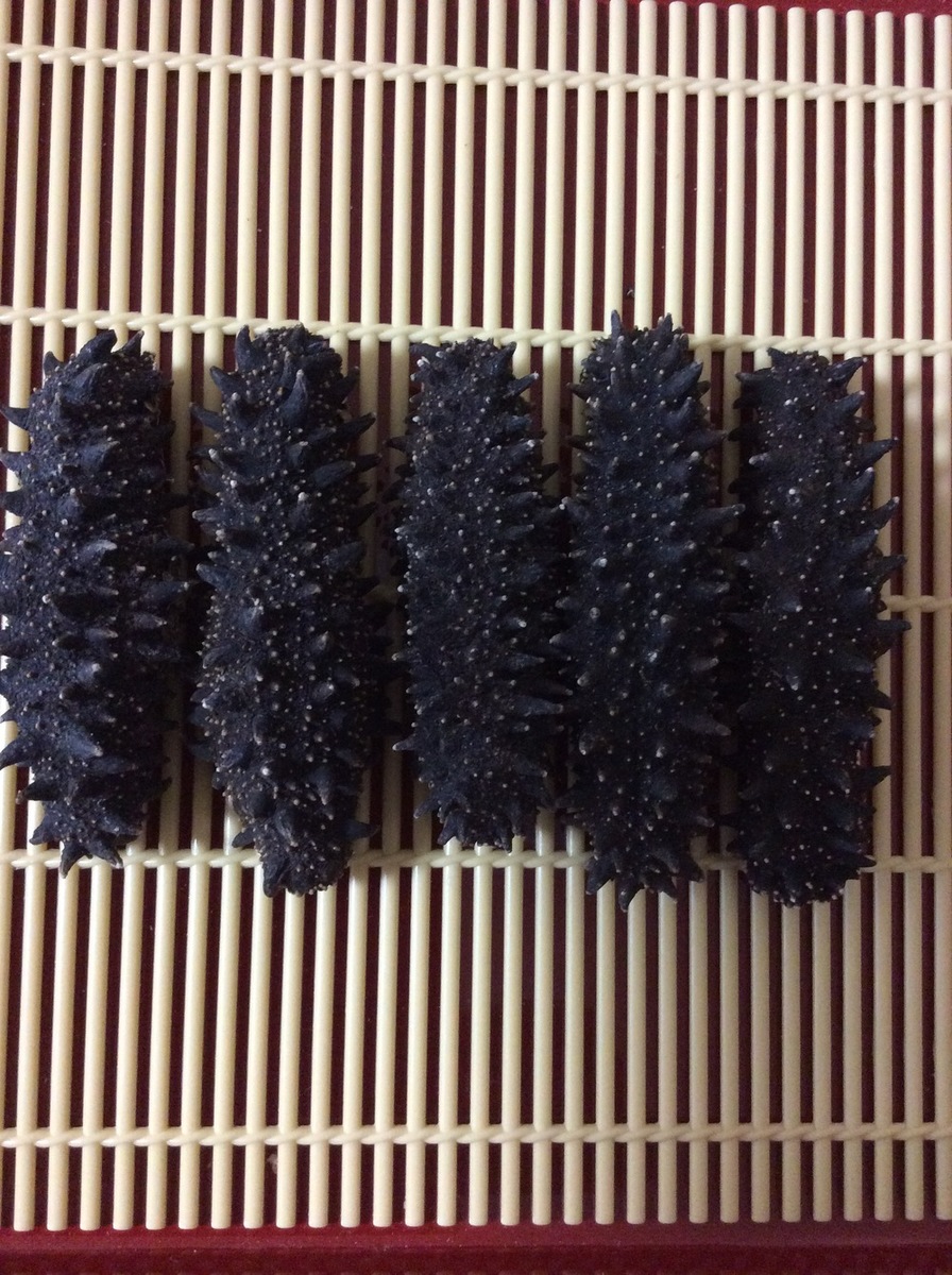 市場 北海道産 乾燥 黒 Lサイズ 海参 なまこ ナマコ A級品 黒なまこ 100G10個前後入
