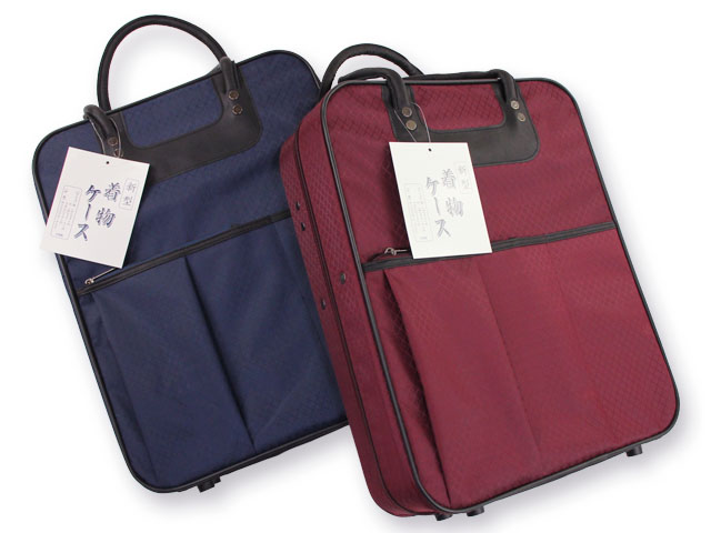 楽天市場】日本製 きもの和装バッグ 紺 エンジ 着物バッグ きもの