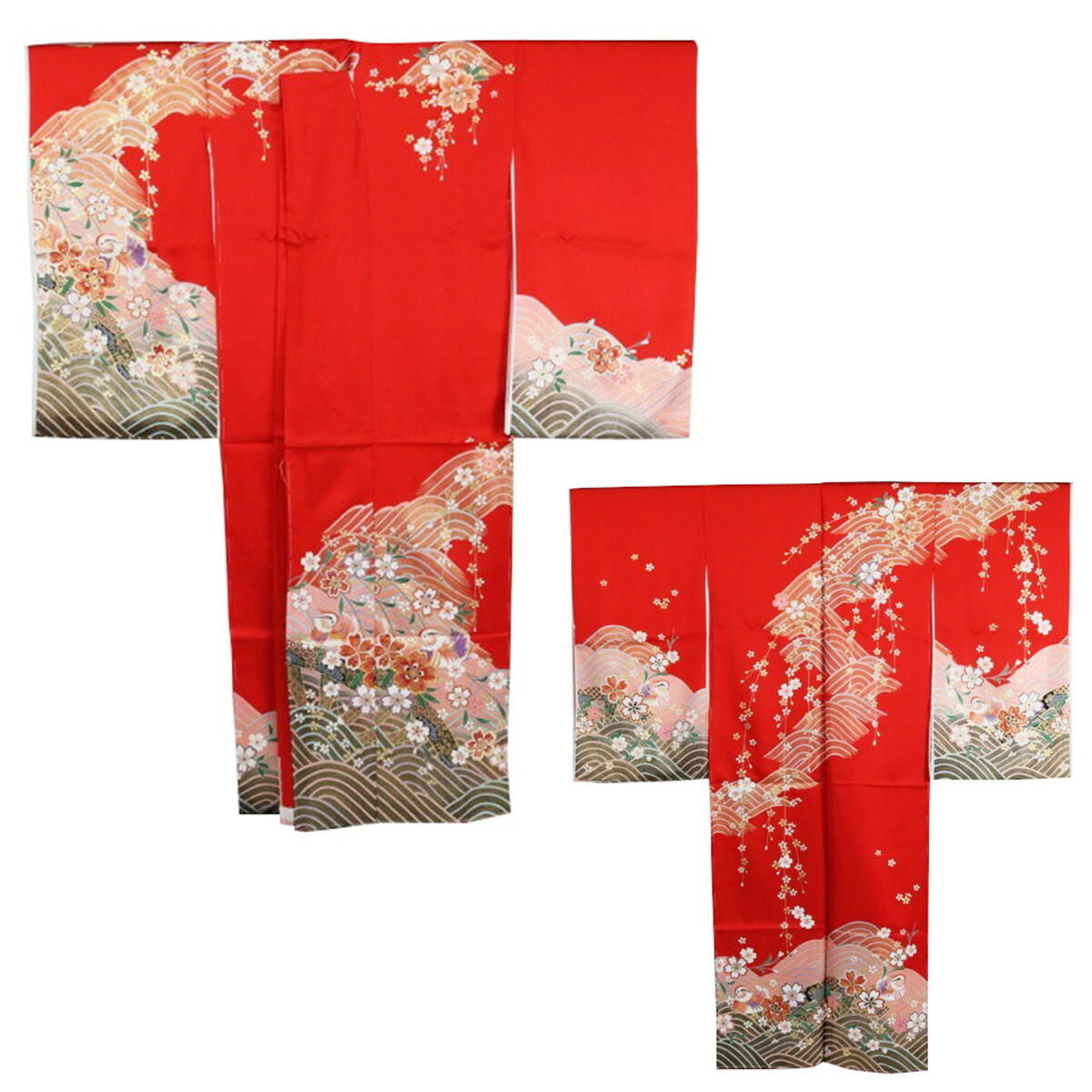 楽天市場】反物 子供着物用 12m 着尺 華やかモダン柄 日本製