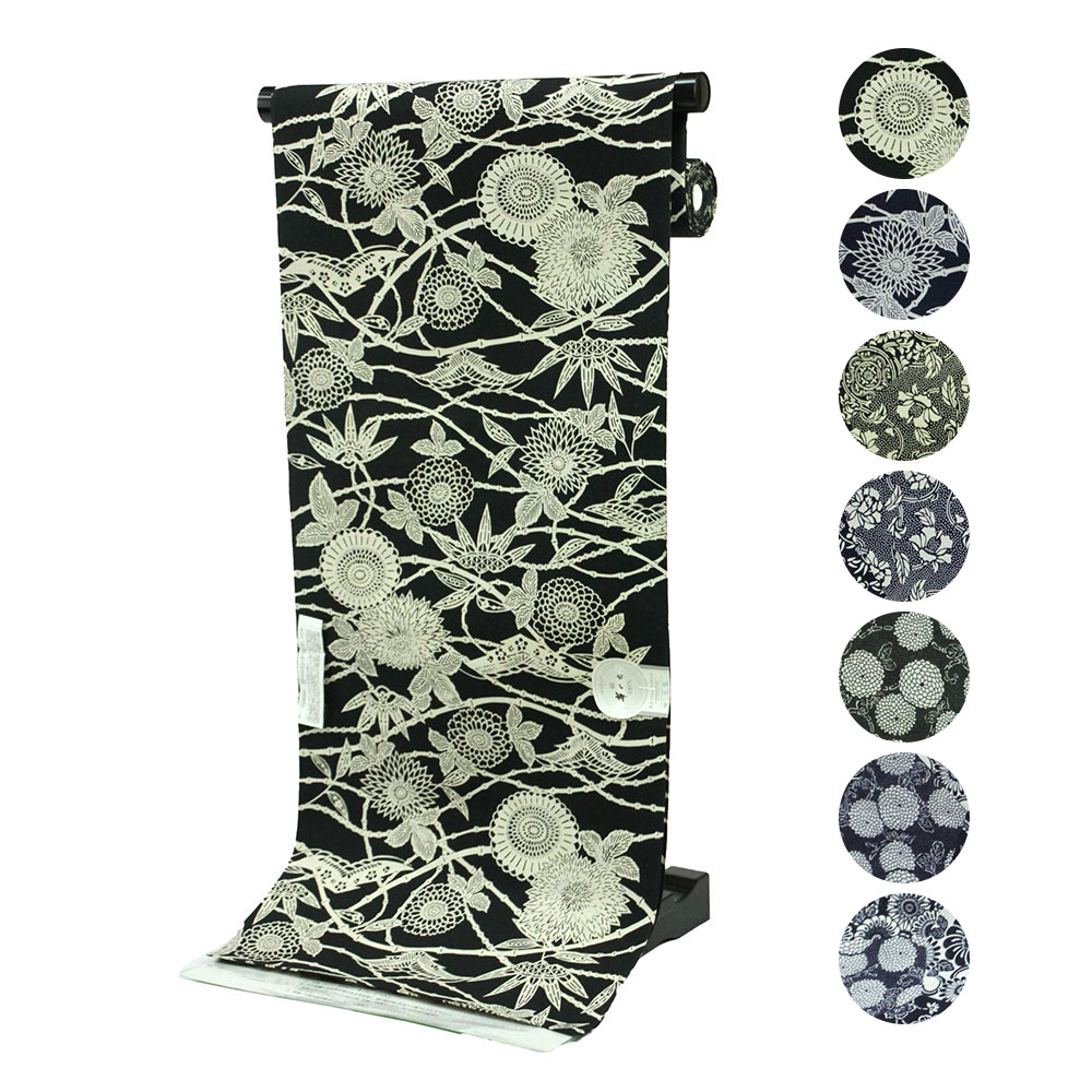 日本産 呉服屋 女性浴衣反物 女物 レディース 盆踊り 花火大会 ゆかた用反物 別誂え 別注 変わり織 教材用 国際ブランド Bonus Derbyde Ae