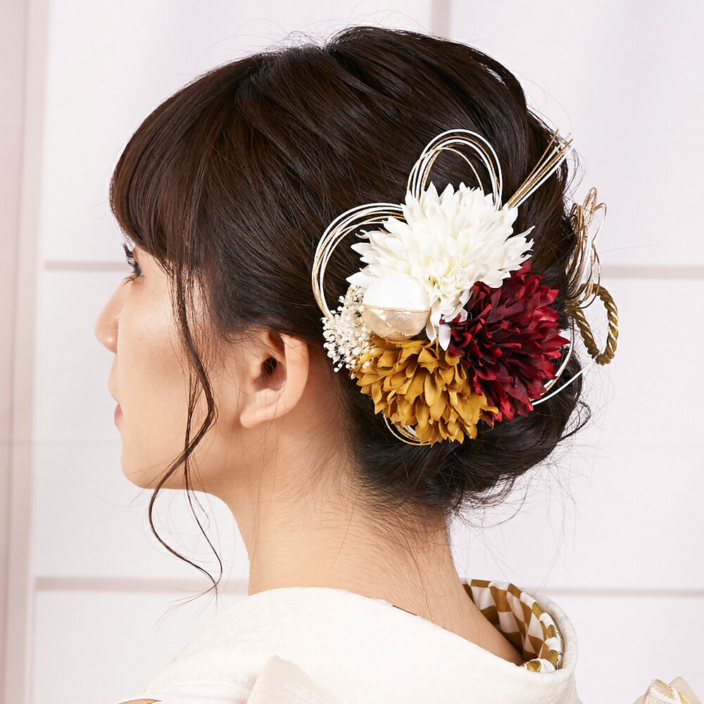 Watmosphere フラワーヘアアクセサリー 成人式 Watmosphere フラワーヘアアクセサリー 成人式