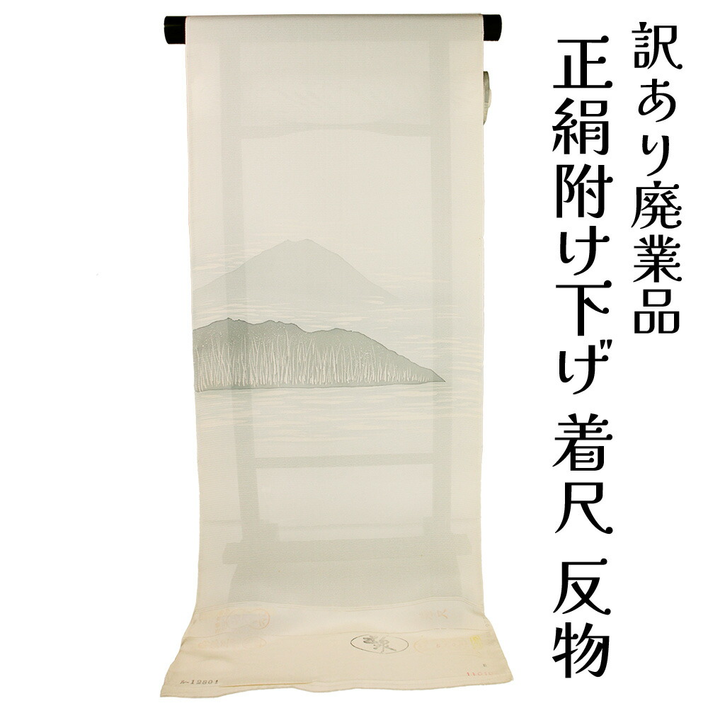 布切れ屋 訳あり 女物 附下 布切れ 絽 夏用 着尺  出どころ 単衣 友禅 本製作 レディース 成人女性物 未仕立てもの品 購入注文御手伝いさん 別注 名著 訳あり廃業品