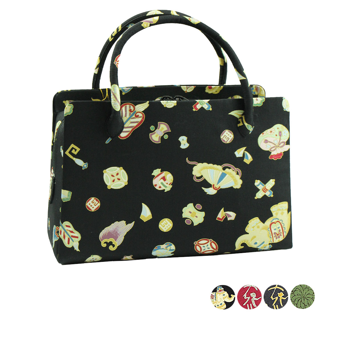 楽天市場】岡重 OKAJIMA 手提げバッグ レディース SOFRINA絹 バッグ