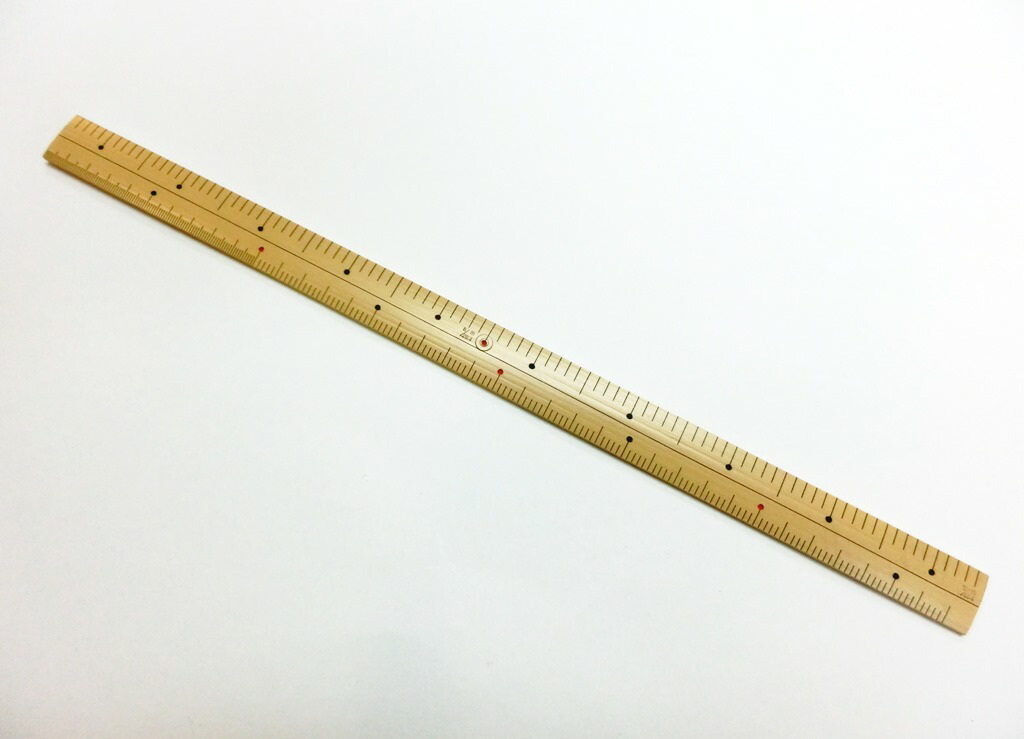 【楽天市場】尺・センチ対応ものさし 1尺・37cmまで 鯨尺(くじらじゃく) 寸 cm付 両目 竹製 定規 和裁 採寸 サイズ 和装 着物寸法 ...