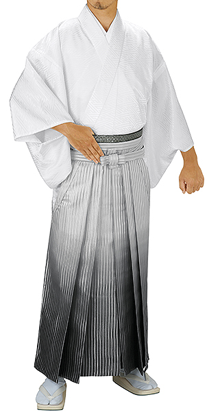 最高品質の 踊り衣裳白 黒 取り寄せ商品 日本の踊り 掲載 男性用 女性用 メンズ レディース 洗える袴