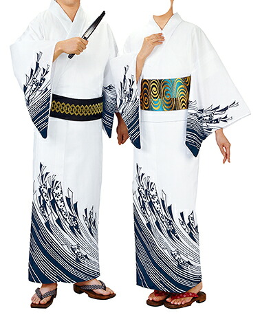 踊り衣裳 反物 大印 本絵羽ゆかた 白&times;濃紺 取り寄せ商品 日本の踊り 掲載 踊り絵羽 稽古 習い事 舞踊 民謡 浴衣 盆踊り《男性用 女性用 メンズ レディース》 メール便不可[tss]｜浴衣 七五三 安売り天国とせん