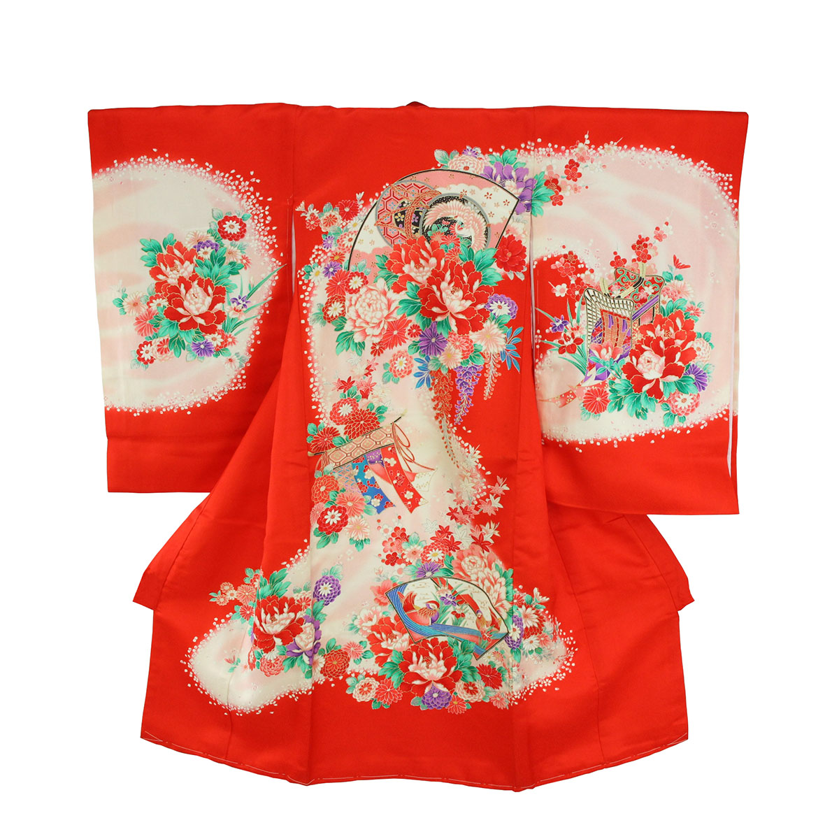 呉服屋 訳あり 廃業品 正絹 祝着 初着 女児 女の子 うぶぎ のしめ 初着 お宮詣り キッズ 本加工 13,277円