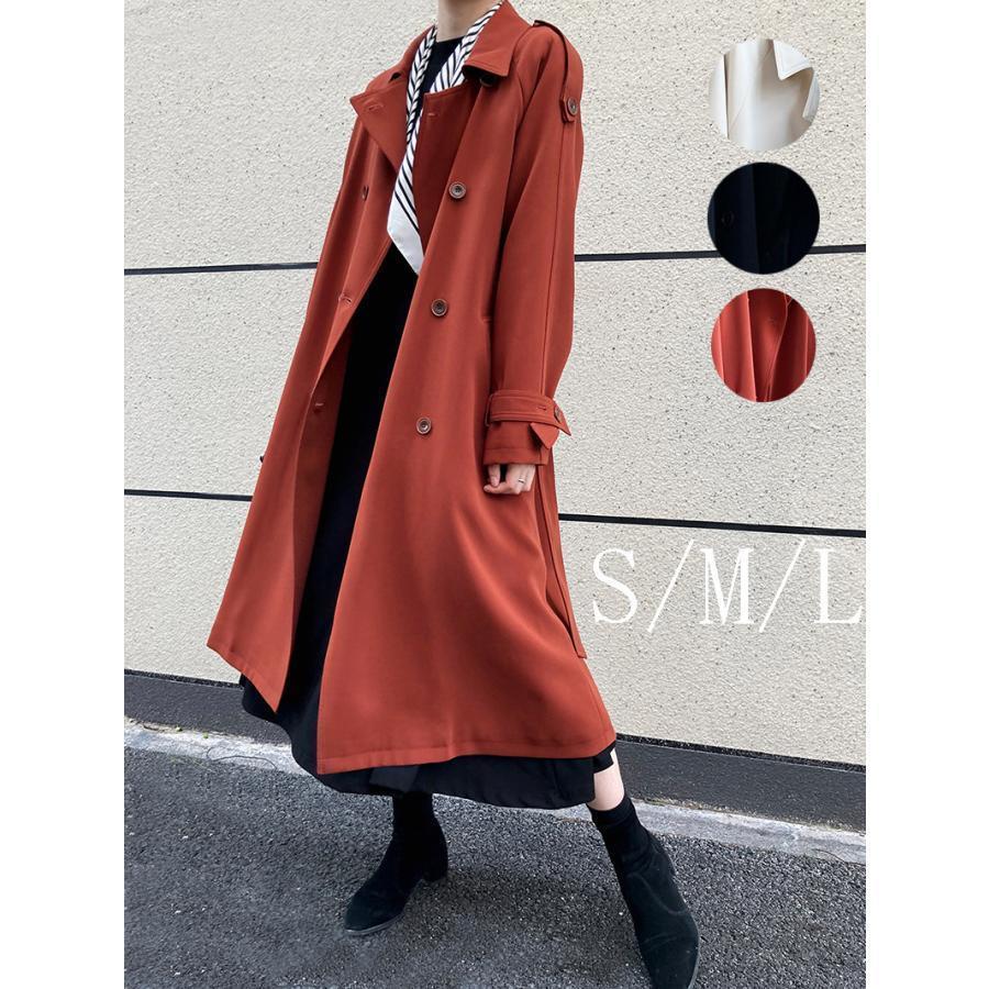 トレンチコート レディース 秋服 春 ロング A伝達ルート 三尺帯付き添い人 オシャレ 着痩せ アウター 韓国風 通い OL 三春 20代 30代 40代 50代 チェスターコート