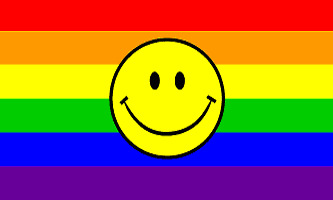 楽天市場 アメリカンフラッグ スマイルレインボー フラッグ メール便可 Rainbow Happy Face Flag The Diy Depot 楽天市場店