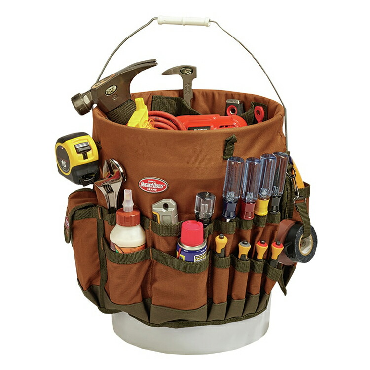 【楽天市場】Bucket Boss（バケットボス） バケッター30 工具収納用バケツカバー バケットポケット 10030：THE DIY