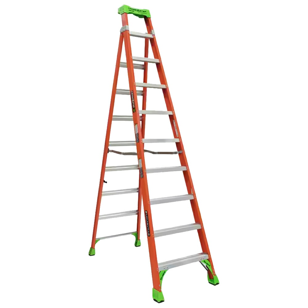 Louisville Ladder（ルイビルラダー） 衣料繊維掛けはしご脚立はりつけ台踏み段10フィート(300珊)  耐荷重135kg FXS1510