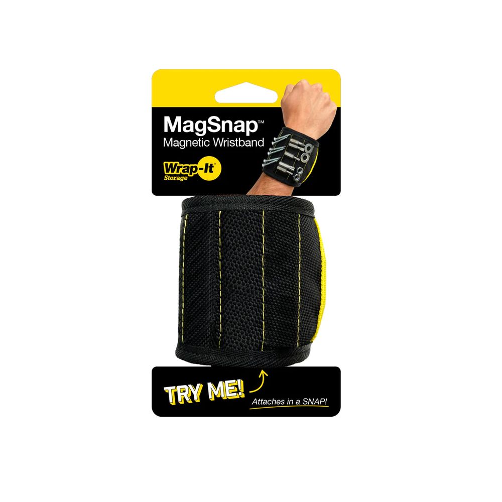 【楽天市場】Wrap-it(ラップイット) MagSnap マグネットリストバンド 100-MSWB-BL：THE DIY DEPOT 楽天市場店