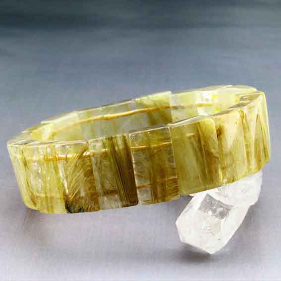 楽天市場】タイチンルチル バングル タイチンルチルクォーツ