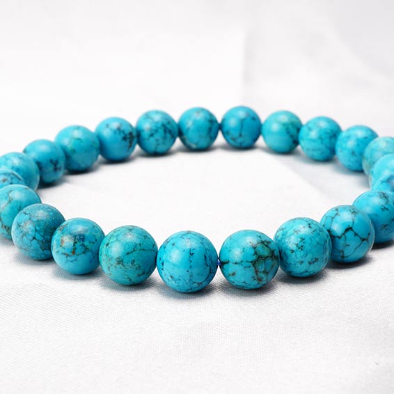 楽天市場】ターコイズ ブレスレット 6mm 天然石 パワーストーン