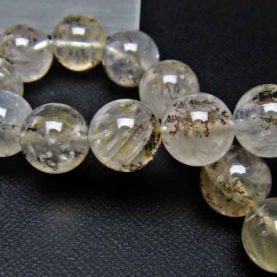 楽天市場】デンドリッククォーツ ブレスレット 約12mm ストレート