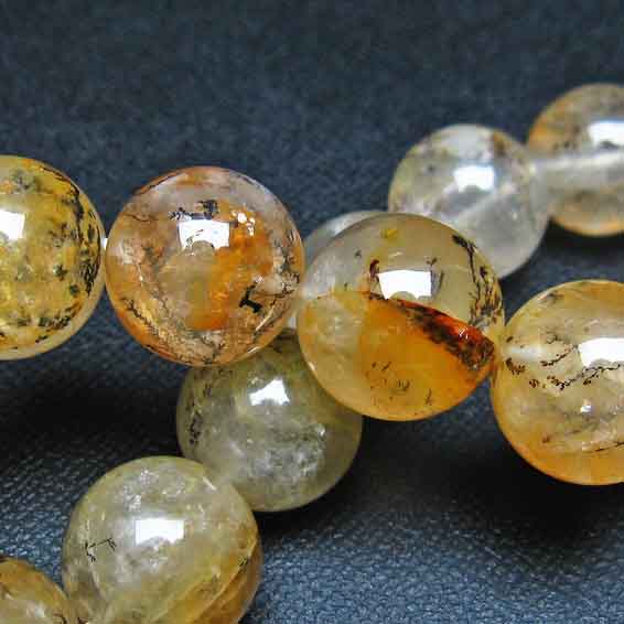 楽天市場】デンドリッククォーツ ブレスレット 約12mm ストレート