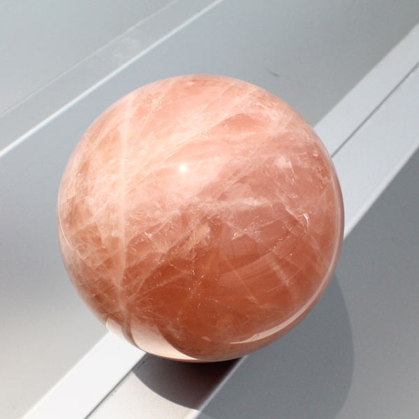 楽天市場】ローズクォーツ 丸玉 スフィア｜3.5Kg 135mm 台座付属 一点