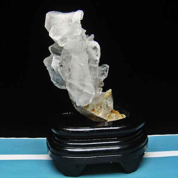 水晶 クラスター 270g 原石 アメリカ産 ファーデンクォーツ 浄化用水晶 Crystal quartz インテリア 水晶 原石 置物 メンズ レディース 一点物 [送料無料] 182-101